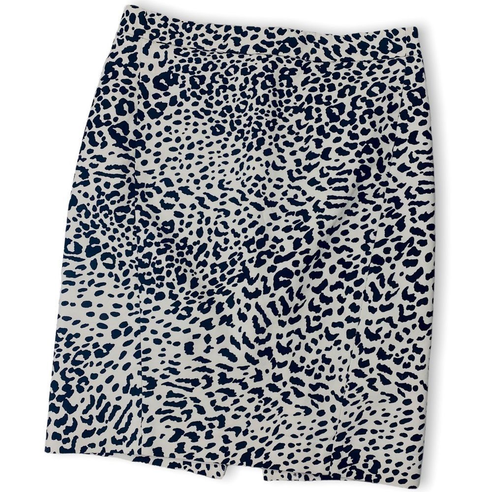 Ann Taylor LOFT Animal Print Pencil Skirt